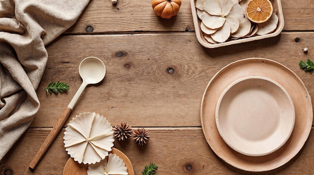 Masa pregătită cu farfurii